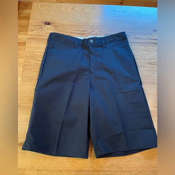 Mens 32 Dickies Canvas work Shorts Navy Inseam 32X11 - Picture 1 of 5